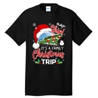 Aw Ship ItS A Christmas Cruise Trip 2024 Family Matching Tall T-Shirt