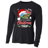 Aw Ship ItS A Christmas Cruise Trip 2024 Family Matching Cooling Performance Long Sleeve Crew