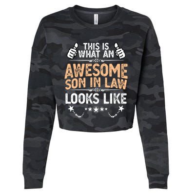 Awesome Son In Law Birthday Gift Ideas Awesome Mother In Law Cropped Pullover Crew