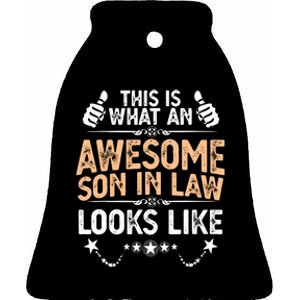 Awesome Son In Law Birthday Gift Ideas Awesome Mother In Law Ceramic Bell Ornament