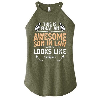 Awesome Son In Law Birthday Gift Ideas Awesome Mother In Law Women's Perfect Tri Rocker Tank