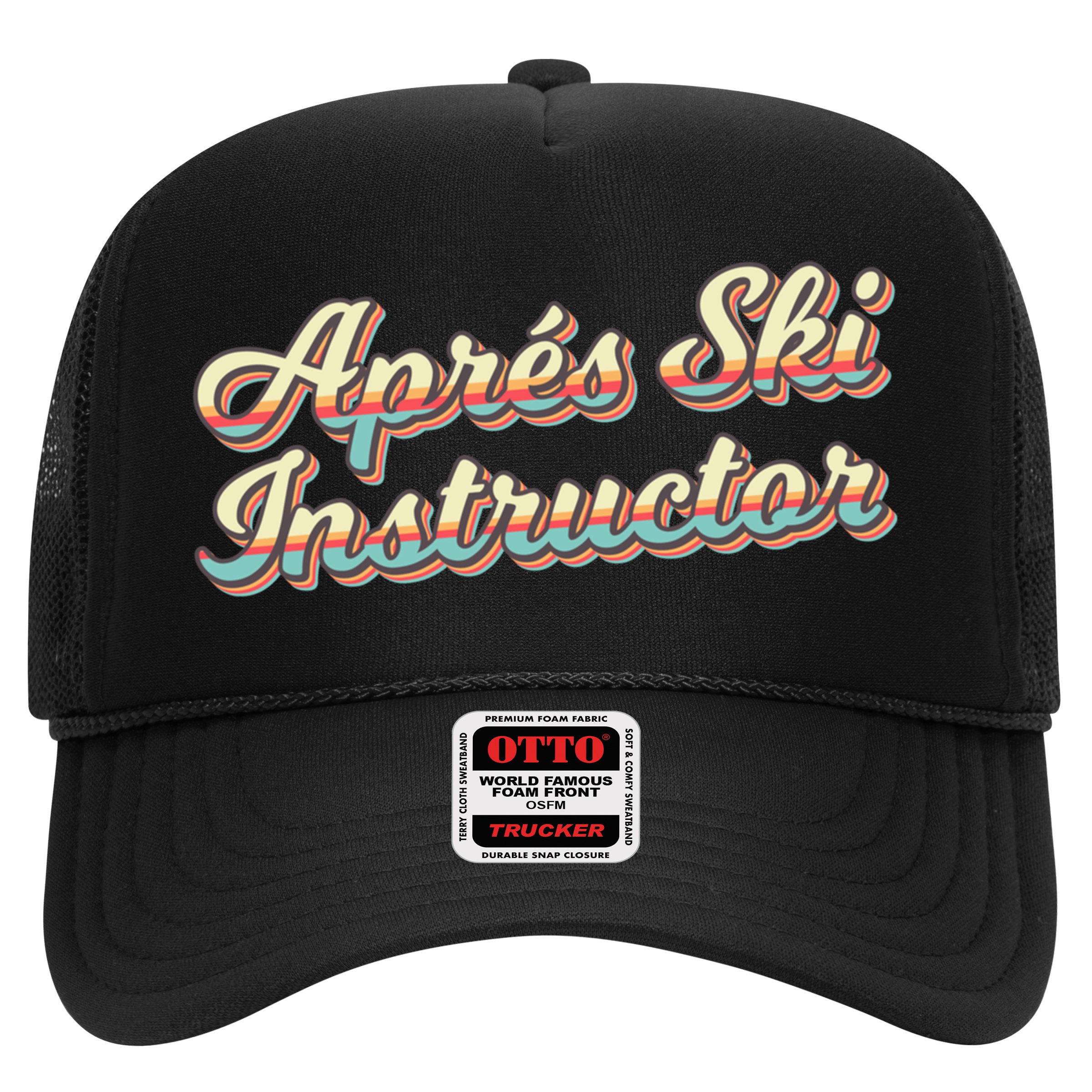 Apres Ski Instructor 70S Ski 80S Apre Funny Snowboard Gift Hat
