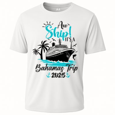 Aw Ship It's A Bahamas Trip 2025 Family Cruise Vacation Fun Performance Shirt