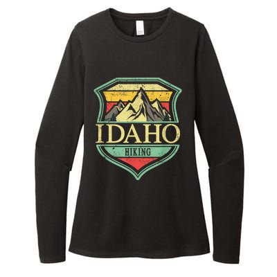 American State Idaho Mountain Hiking Womens CVC Long Sleeve Shirt