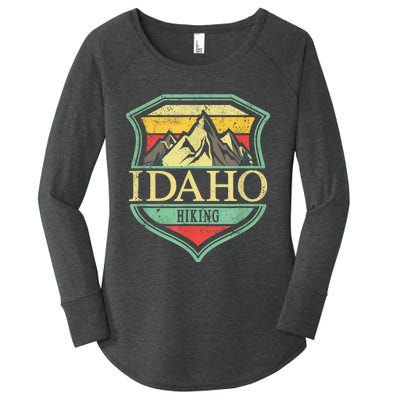 American State Idaho Mountain Hiking Women's Perfect Tri Tunic Long Sleeve Shirt