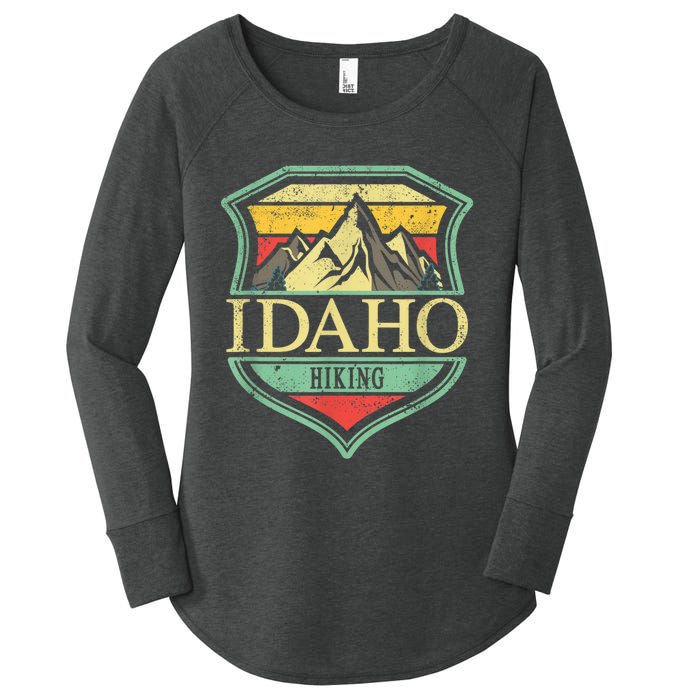 American State Idaho Mountain Hiking Women's Perfect Tri Tunic Long Sleeve Shirt