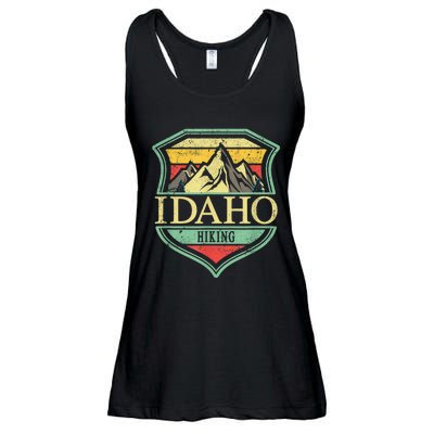 American State Idaho Mountain Hiking Ladies Essential Flowy Tank