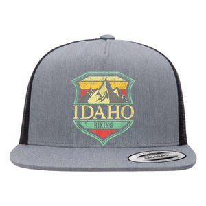 American State Idaho Mountain Hiking Flat Bill Trucker Hat