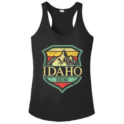 American State Idaho Mountain Hiking Ladies PosiCharge Competitor Racerback Tank