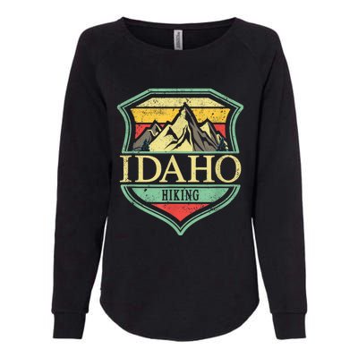 American State Idaho Mountain Hiking Womens California Wash Sweatshirt