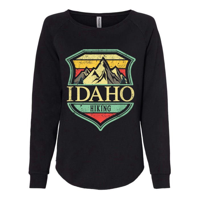 American State Idaho Mountain Hiking Womens California Wash Sweatshirt