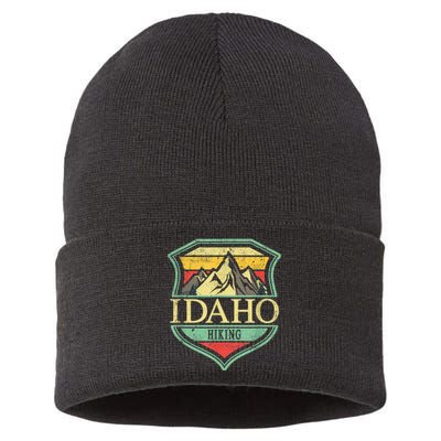 American State Idaho Mountain Hiking Sustainable Knit Beanie