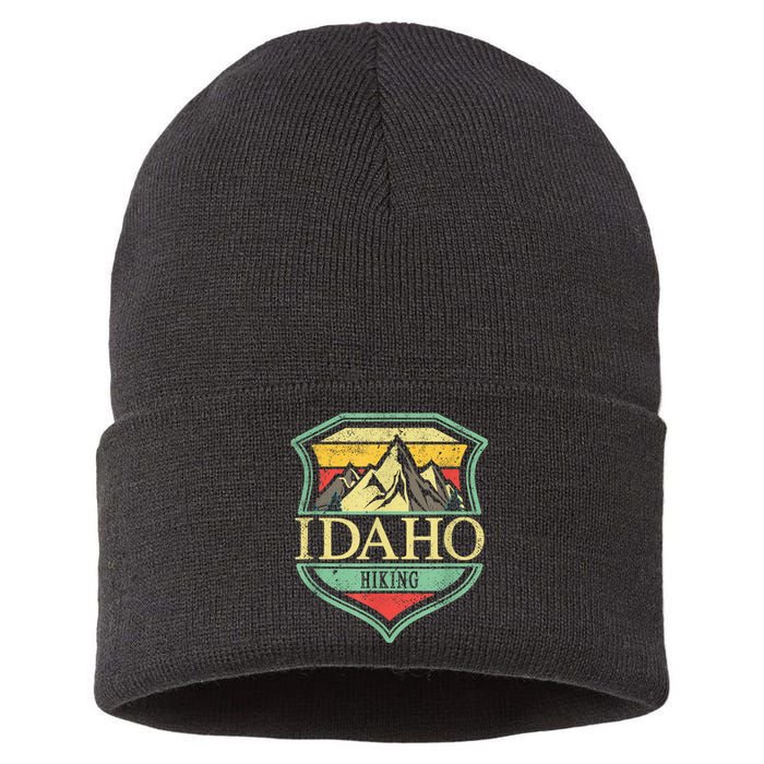 American State Idaho Mountain Hiking Sustainable Knit Beanie