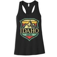 American State Idaho Mountain Hiking Women's Racerback Tank