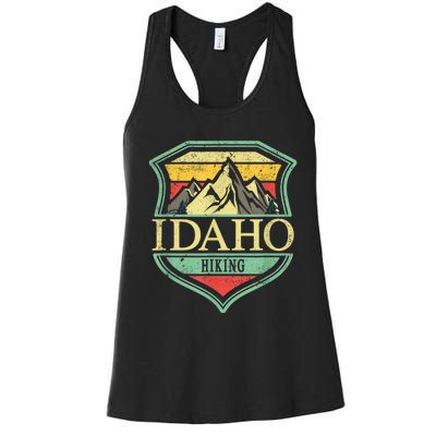 American State Idaho Mountain Hiking Women's Racerback Tank