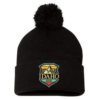 American State Idaho Mountain Hiking Pom Pom 12in Knit Beanie