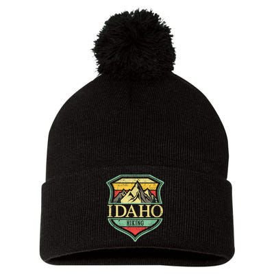 American State Idaho Mountain Hiking Pom Pom 12in Knit Beanie