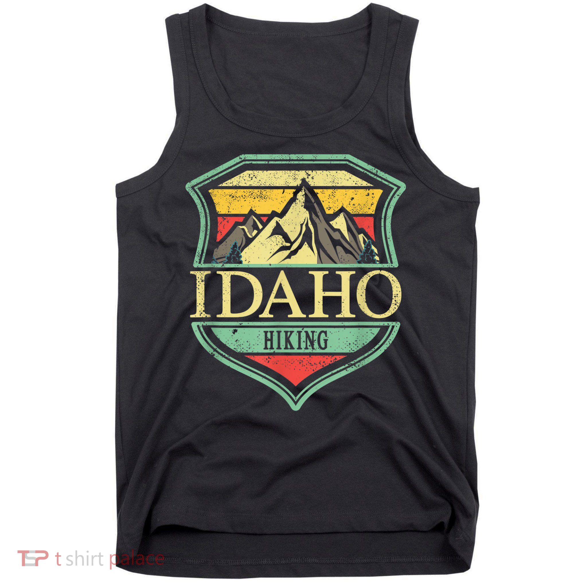 American State Idaho Mountain Hiking Tank Top