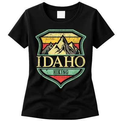 American State Idaho Mountain Hiking Womens T-Shirt