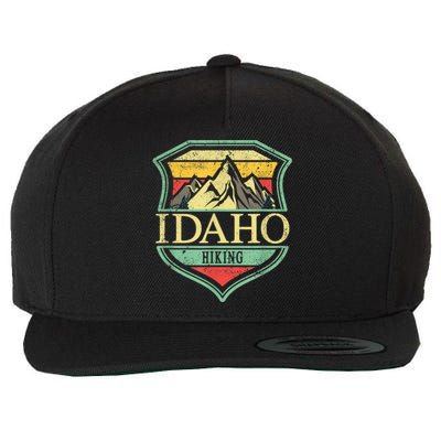 American State Idaho Mountain Hiking Wool Snapback Cap