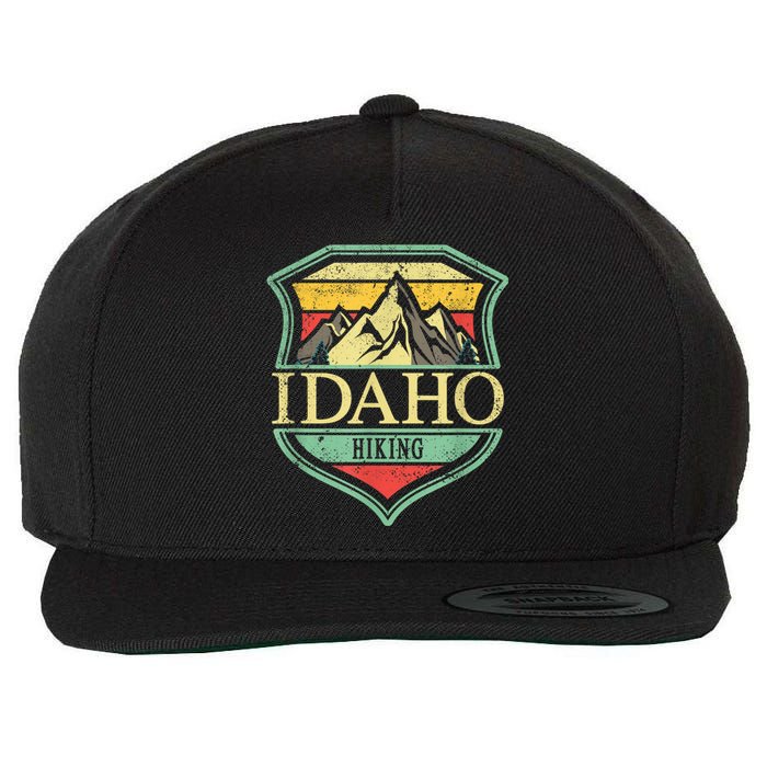 American State Idaho Mountain Hiking Wool Snapback Cap