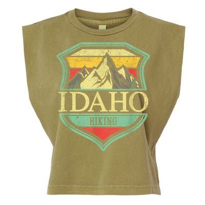 American State Idaho Mountain Hiking Garment-Dyed Women's Muscle Tee