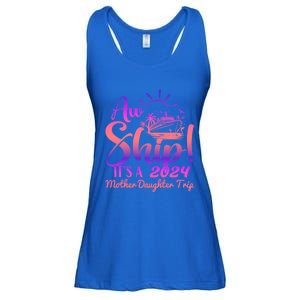 Aw Ship ItS A Mother Daughter Trip 2024 Matching Family Gift Ladies Essential Flowy Tank