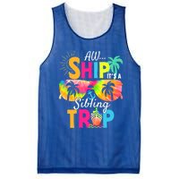 Aw Ship It’S A Sibling Trip 2024 Family Vacation Cruise Gift Mesh Reversible Basketball Jersey Tank