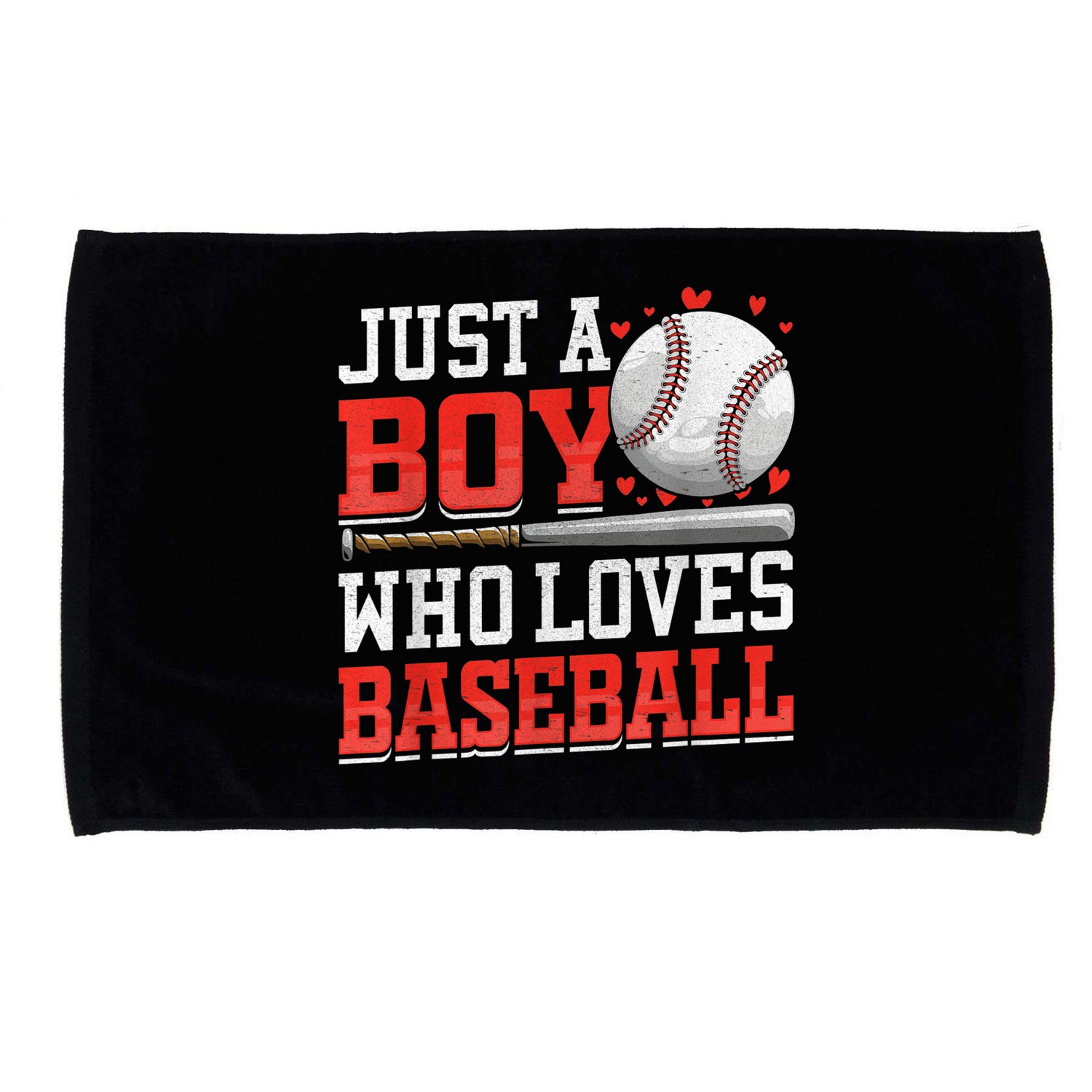 American Sport Just A Boy Who Loves Baseball Gifts For boy Microfiber Hand Towel