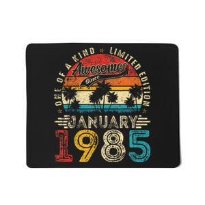 Awesome Since January 1985 40th Birthday 40 Years Old Gift Mousepad