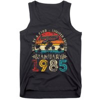 Awesome Since January 1985 40th Birthday 40 Years Old Gift Tank Top