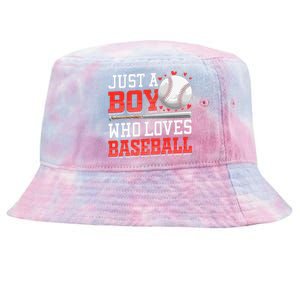 American Sport Just A Who Loves Baseball Gifts Tie-Dyed Bucket Hat