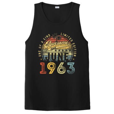 Awesome Since June 1963 Vintage 60th Birthday Party Retro PosiCharge Competitor Tank