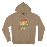 Awesome Since June 1995 Vintage 28th Birthday Party Retro Hoodie