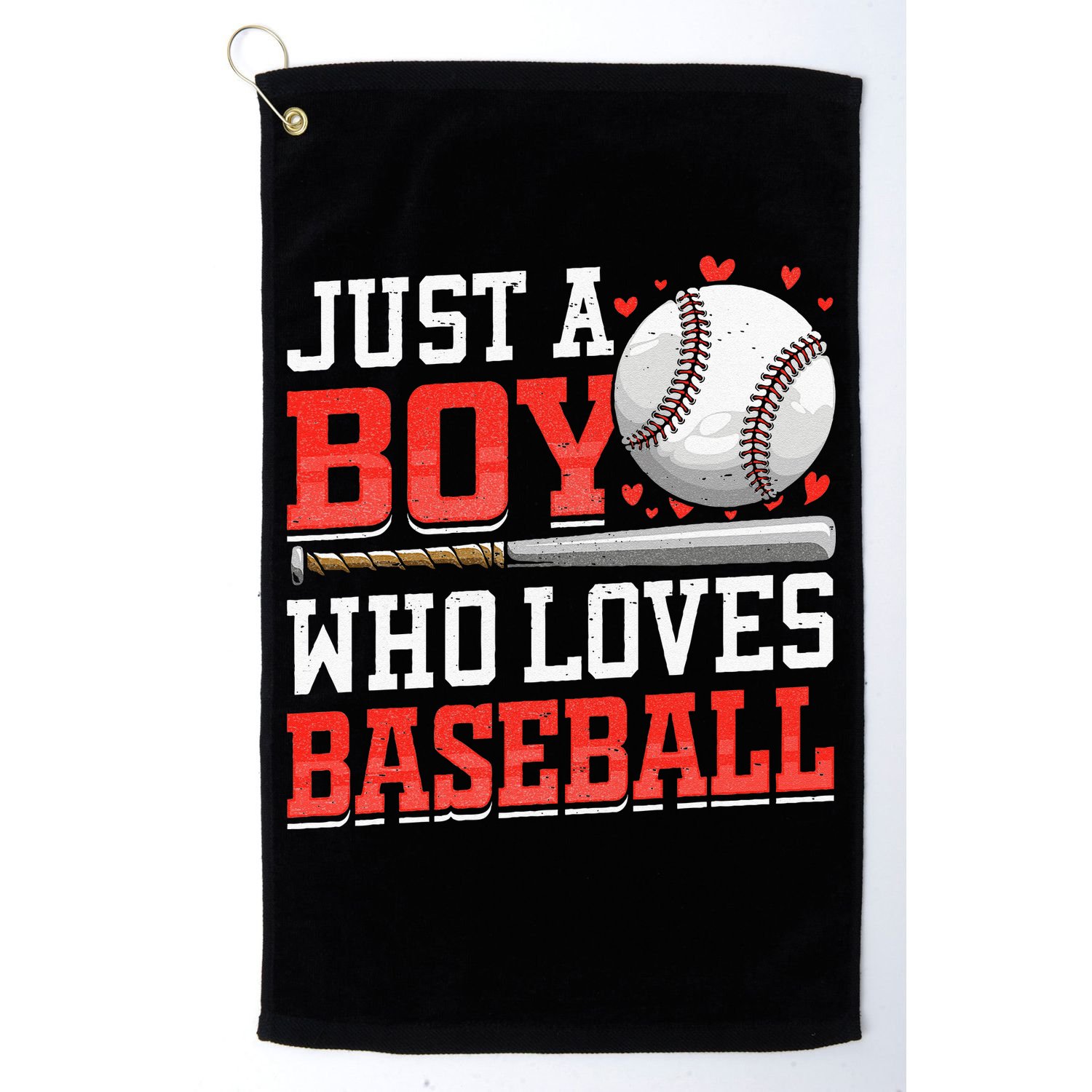 American Sport Just A Boy Who Loves Baseball Gifts For Golf Towel