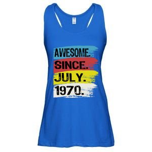 Awesome Since July 1970 Leo Cancer 18th Birthday Meaningful Gift Ladies Essential Flowy Tank