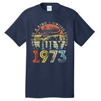 Awesome Since July 1973 Vintage Gifts 50th Birthday Tees Tall T-Shirt