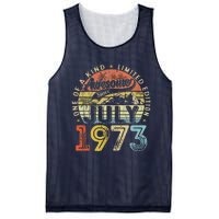 Awesome Since July 1973 Vintage Gifts 50th Birthday Tees Mesh Reversible Basketball Jersey Tank