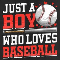 American Sport Just A Boy Who Loves Baseball Gifts For Boy Beanie