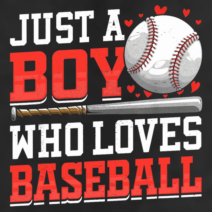 American Sport Just A Boy Who Loves Baseball Gifts For Boy Beanie