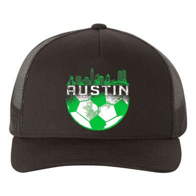 Austin Soccer Jersey Austin Texas Soccer Yupoong Adult 5-Panel Trucker Hat