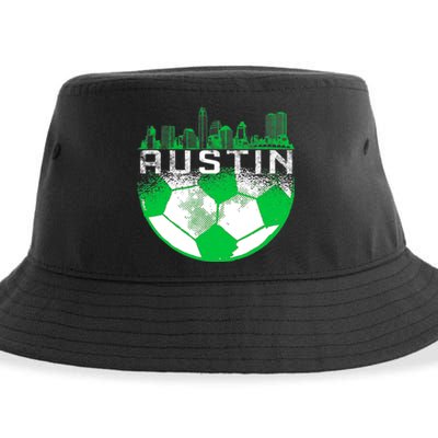 Austin Soccer Jersey Austin Texas Soccer Sustainable Bucket Hat