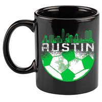 Austin Soccer Jersey Austin Texas Soccer 11oz C Handle Ceramic Mug