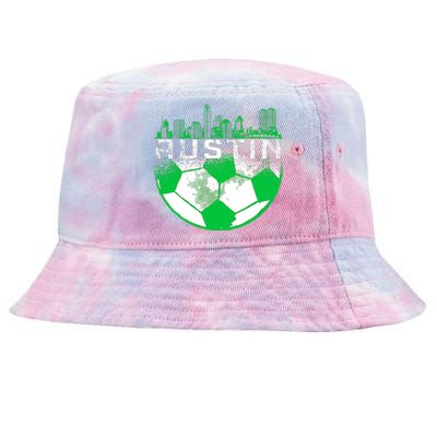 Austin Soccer Jersey Austin Texas Soccer Tie-Dyed Bucket Hat