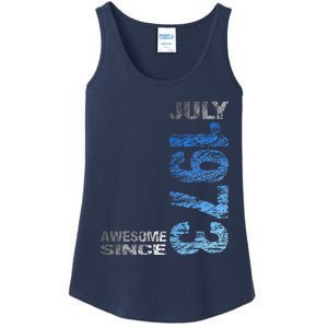 Awesome Since July 1973 50th Birthday Born 1973 Ladies Essential Tank