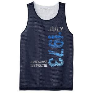 Awesome Since July 1973 50th Birthday Born 1973 Mesh Reversible Basketball Jersey Tank