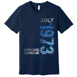 Awesome Since July 1973 50th Birthday Born 1973 Premium T-Shirt