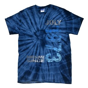 Awesome Since July 1973 50th Birthday Born 1973 Tie-Dye T-Shirt