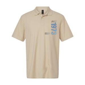 Awesome Since July 1973 50th Birthday Born 1973 Softstyle Adult Sport Polo