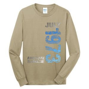 Awesome Since July 1973 50th Birthday Born 1973 Tall Long Sleeve T-Shirt